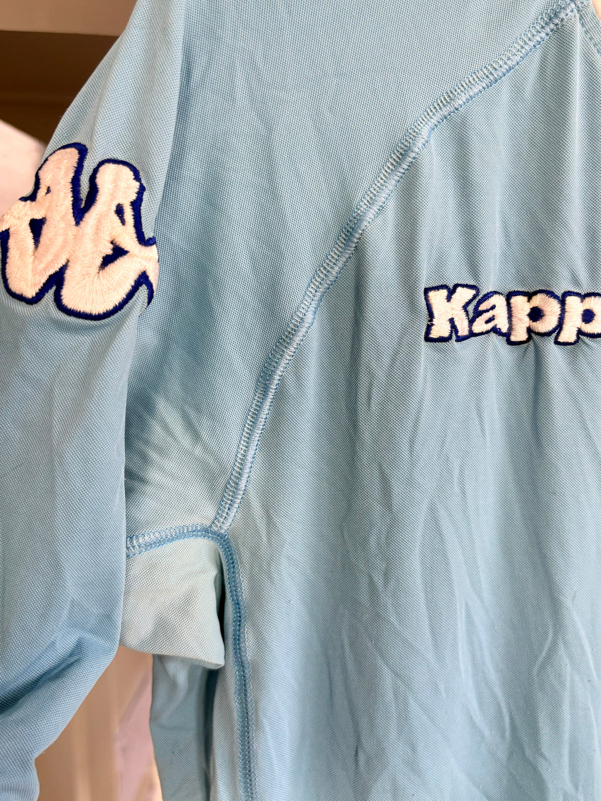 Kappa Napoli fodboldtrøje L lyseblå 2005