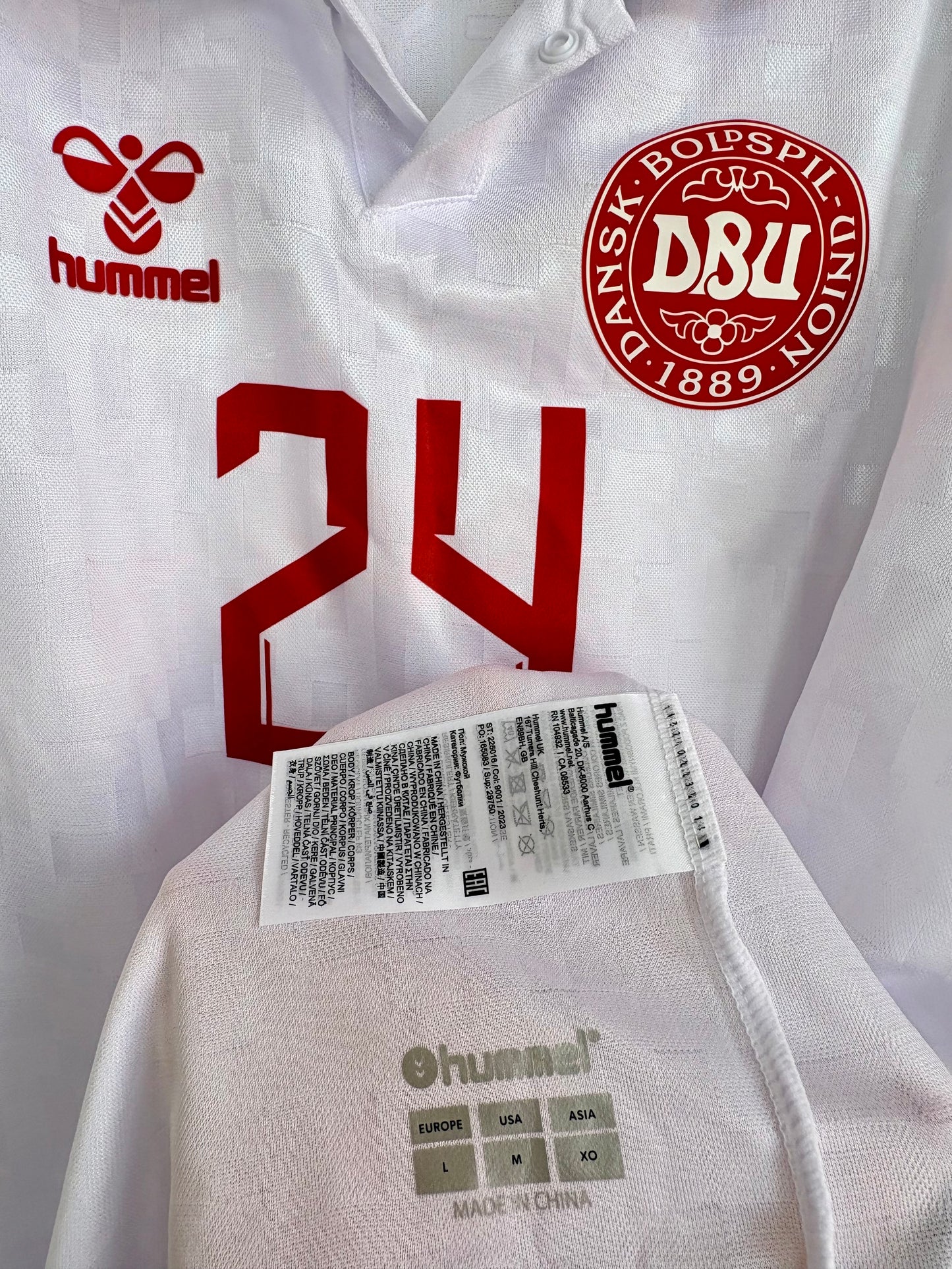 Danmark fodboldtrøje Dreyer 2024