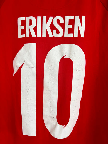 Danmark DBU fodboldtrøje 2018-19 Eriksen #10