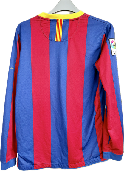 FC Barcelona langærmet fodboldtrøje 2010