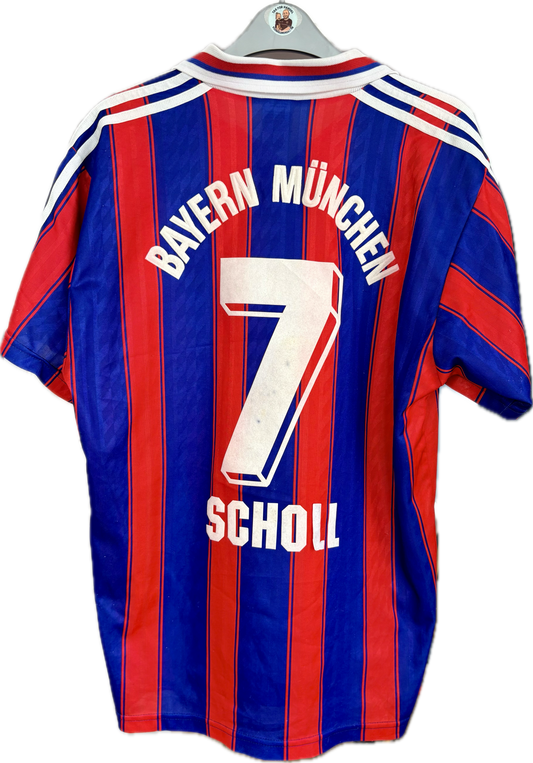 Bayern München Scholl fodboldtrøje 1995