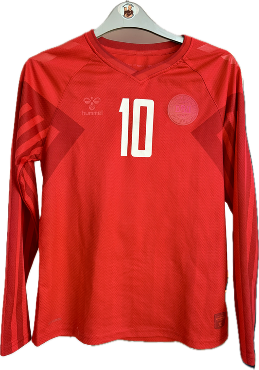 Danmark DBU fodboldtrøje Eriksen 2022