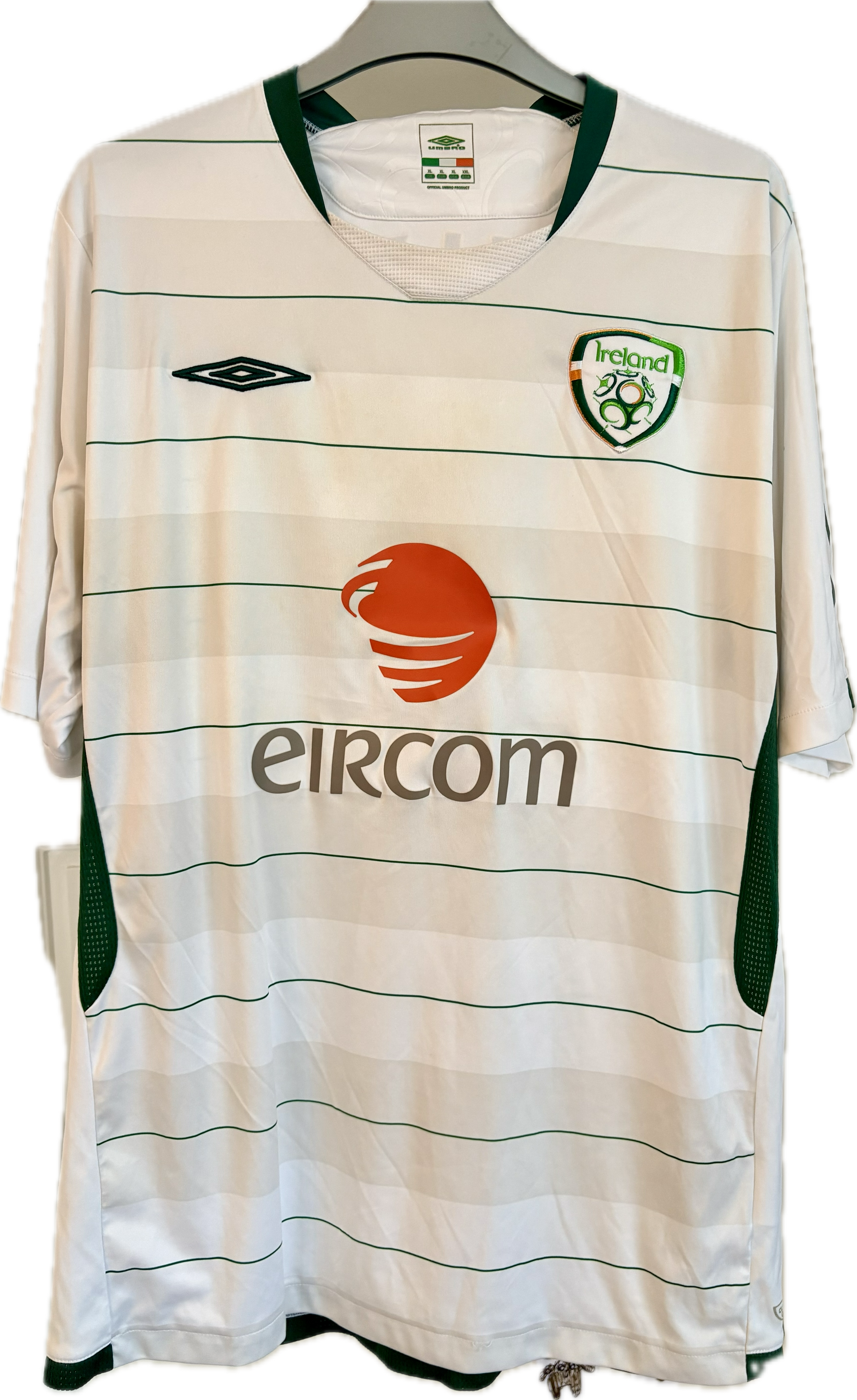 Irland fodboldtrøje med Duff 2009