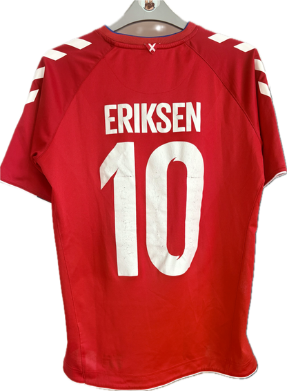 Danmark DBU fodboldtrøje 2018-19 Eriksen #10