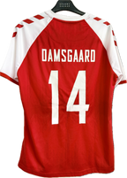 Danmark DBU fodboldtrøje med Damsgaard 2020