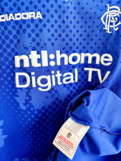 Glasgow Rangers fodboldtrøje 2002