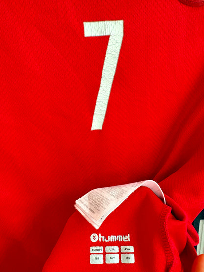 Danmark DBU 2022 fodboldtrøje M Jensen