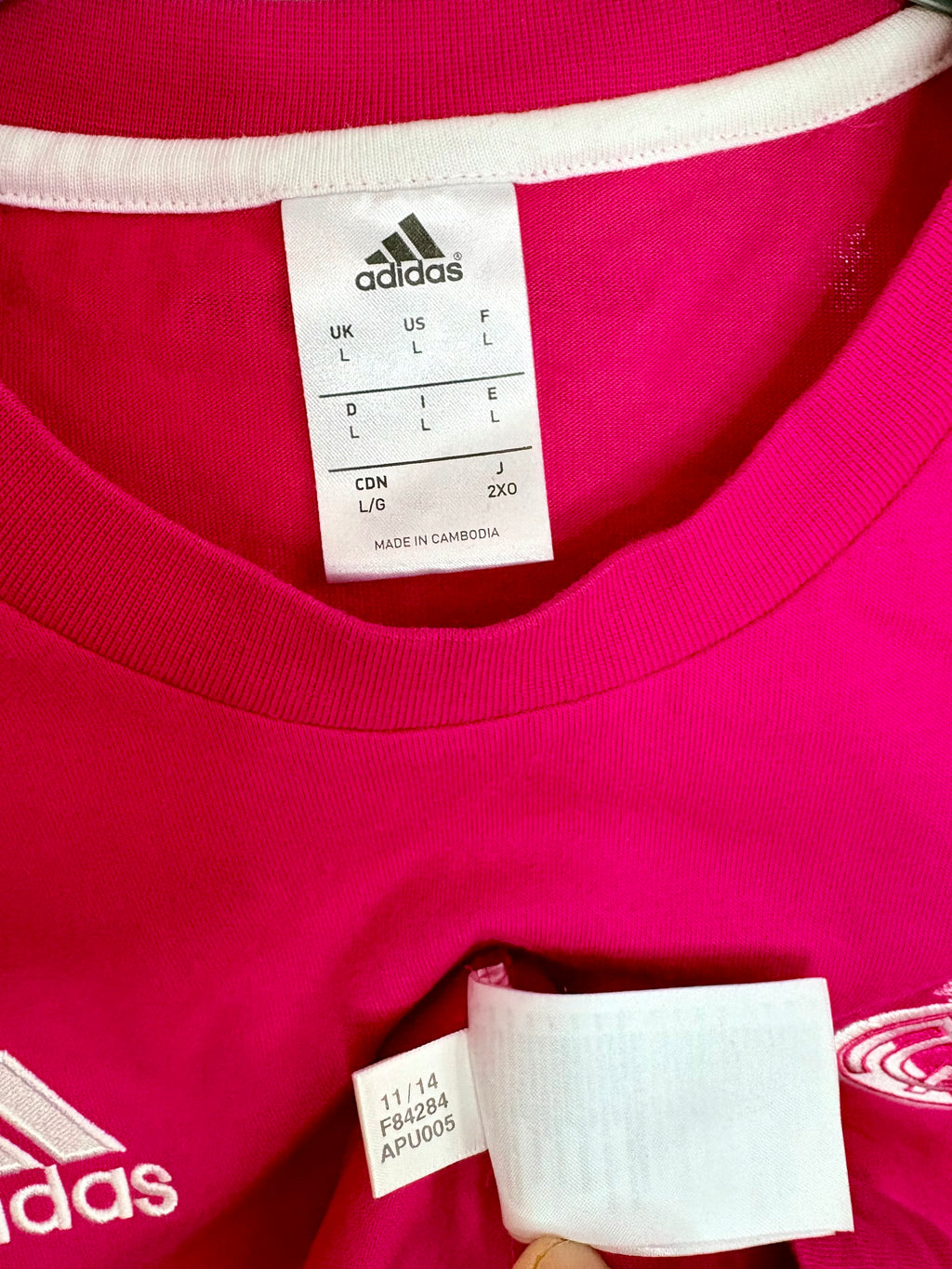 Real Madrid T-shirt / fodboldtrøje 2014