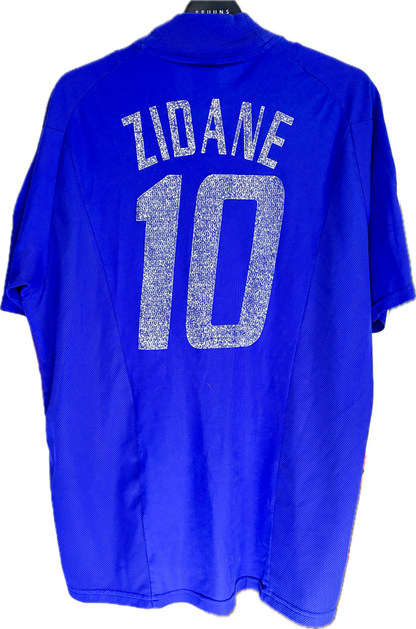 Frankrig 🇫🇷 fodboldtrøje 2004 Zidane