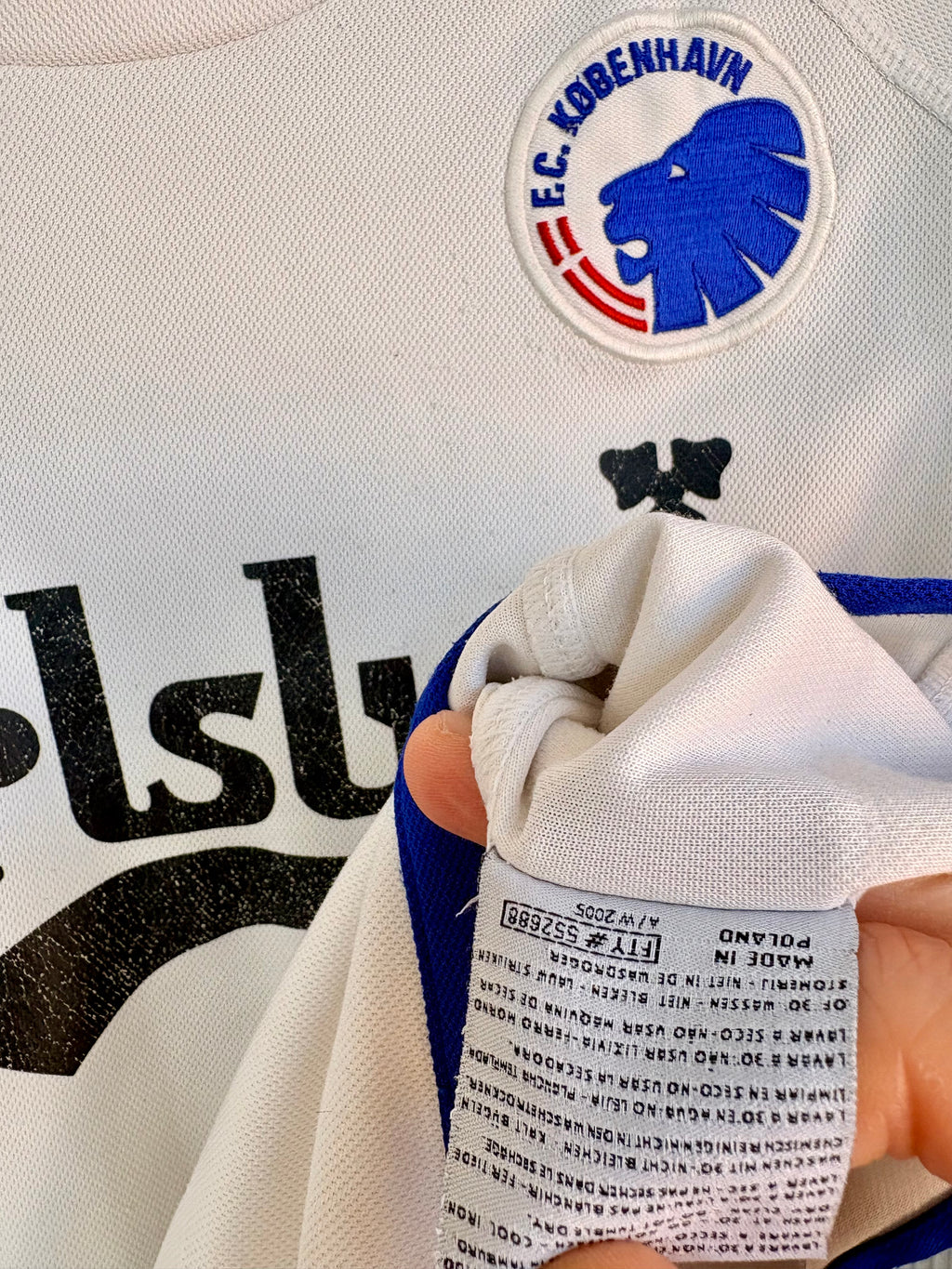 FC København fodboldtrøje Silberbauer 2005