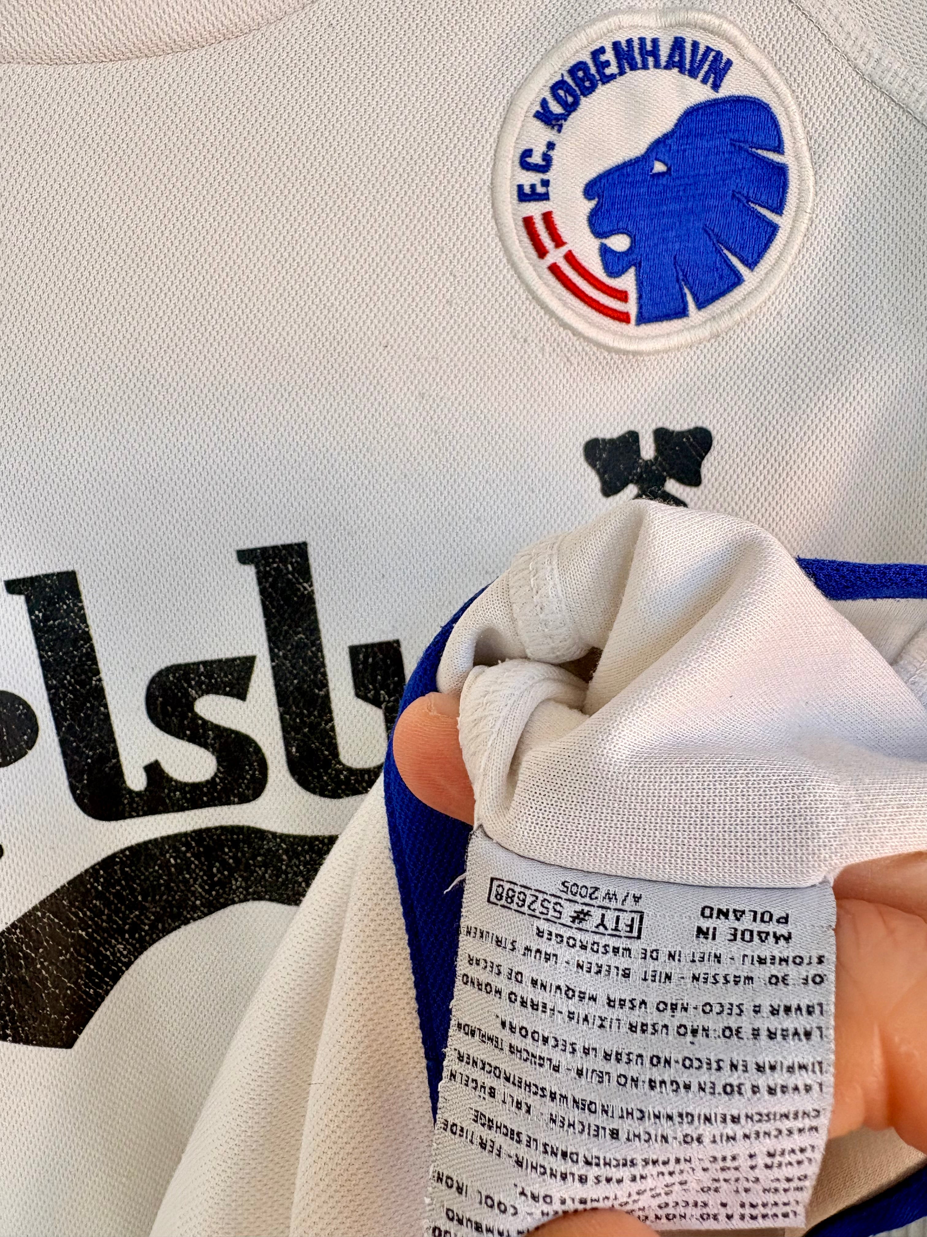 FC København fodboldtrøje Silberbauer 2005