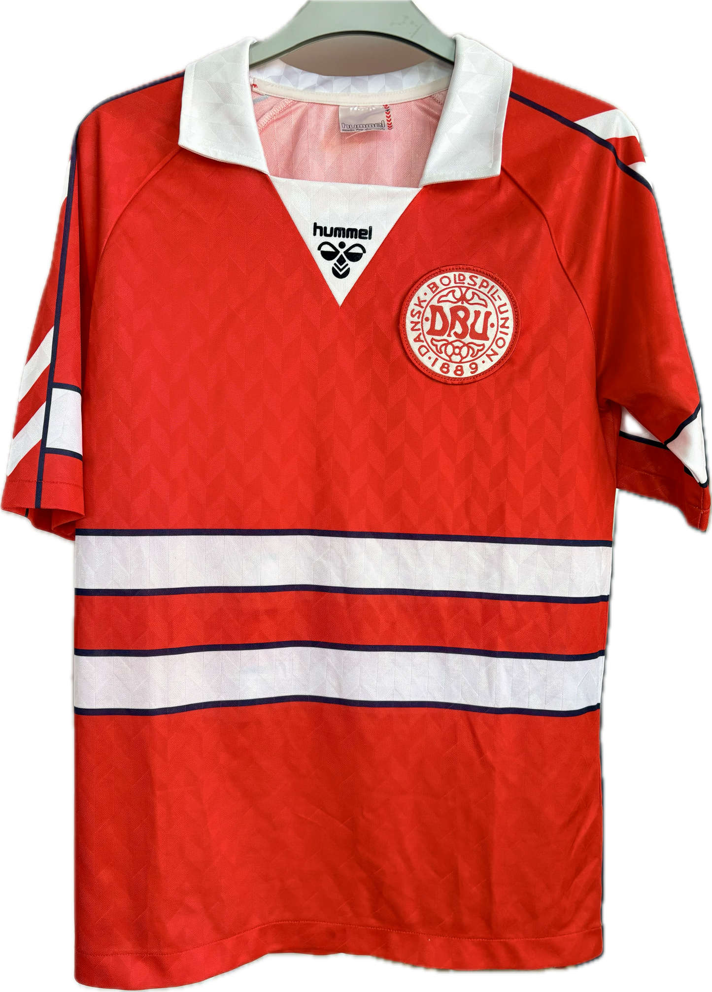 Danmark 🇩🇰 DBU fodboldtrøje 1988