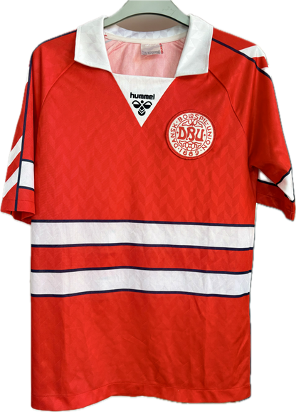 Danmark 🇩🇰 DBU fodboldtrøje 1988