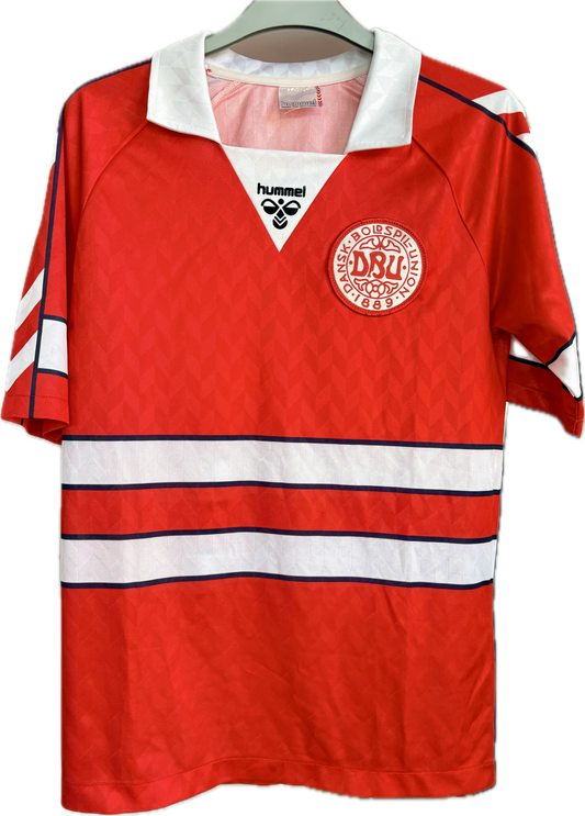 Danmark 🇩🇰 DBU fodboldtrøje 1988