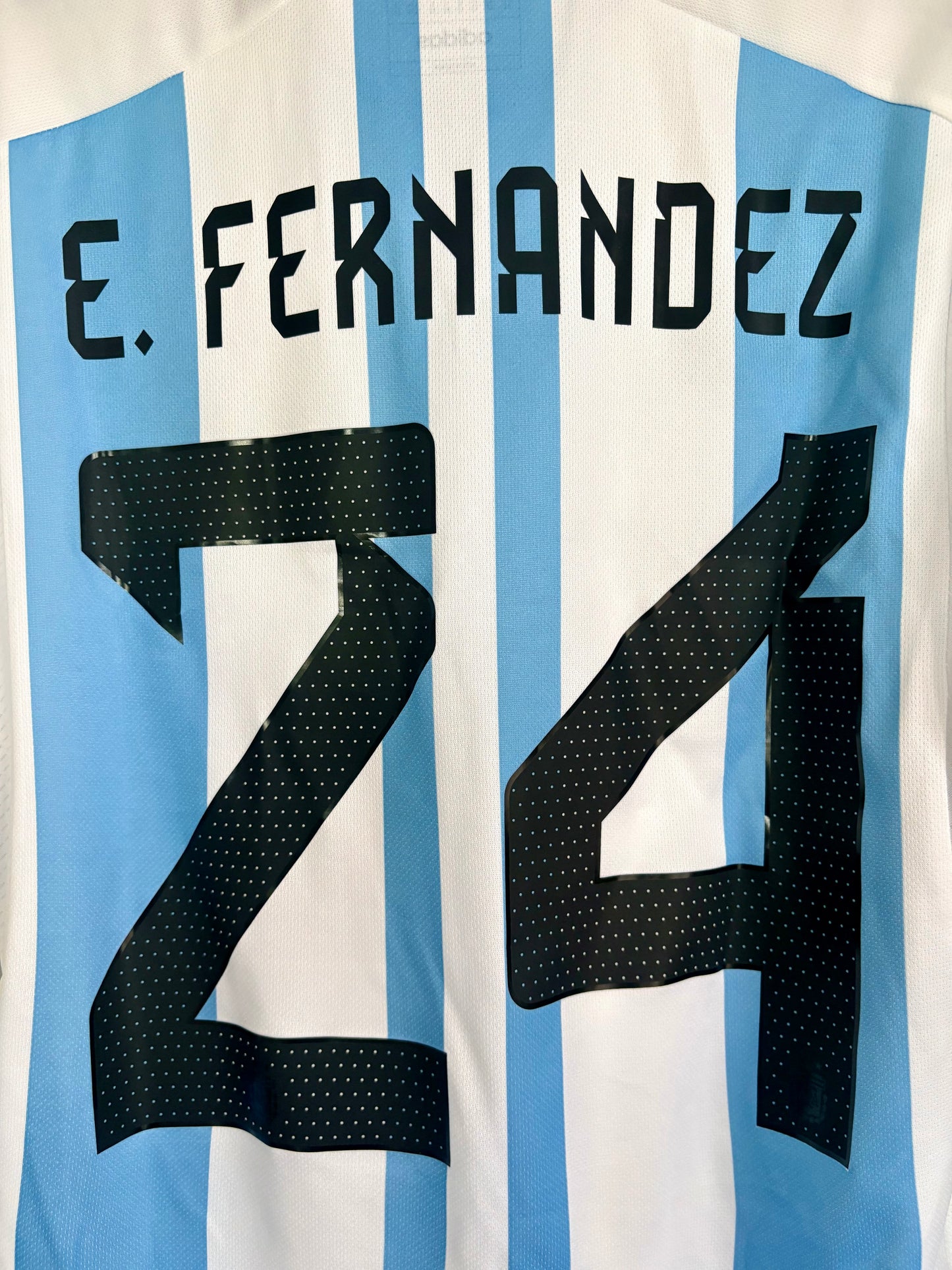 Argentina fodboldtrøje 2024/25 – Enzo Fernández #24