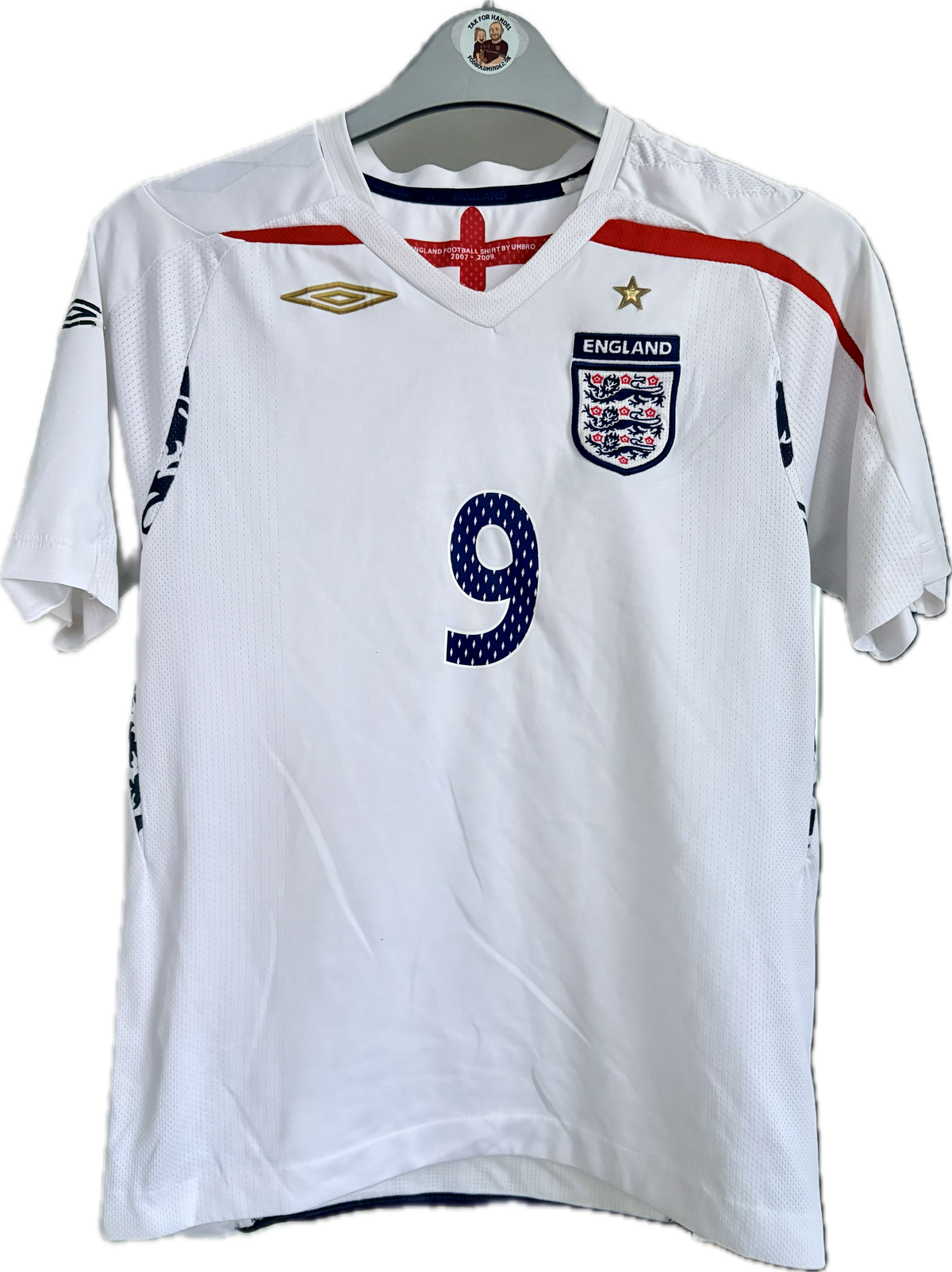 England Rooney fodboldtrøje 2007