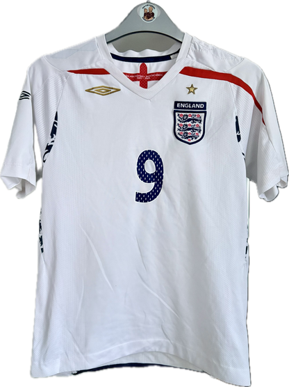 England Rooney fodboldtrøje 2007