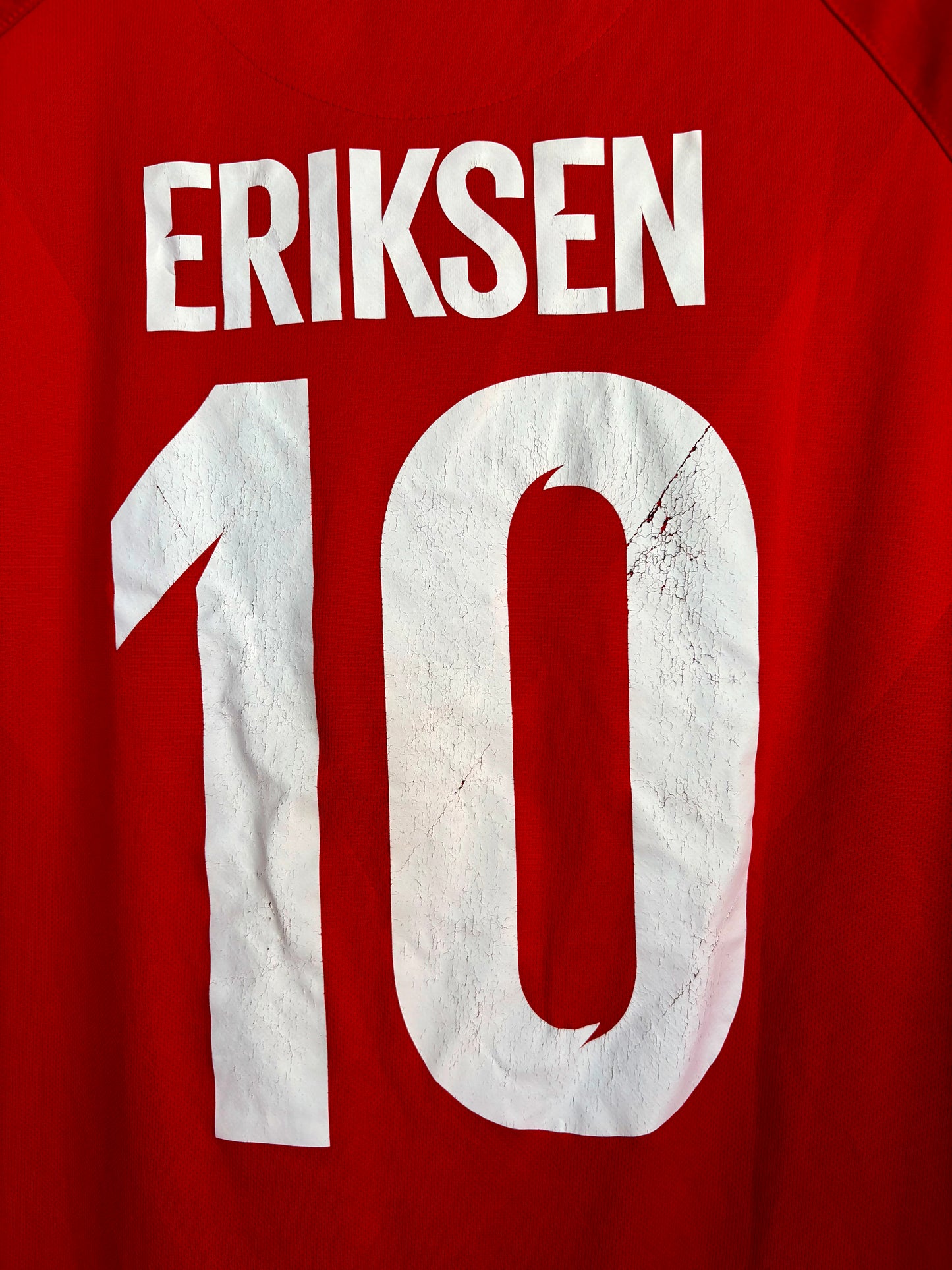 Danmark DBU fodboldtrøje Eriksen 2018