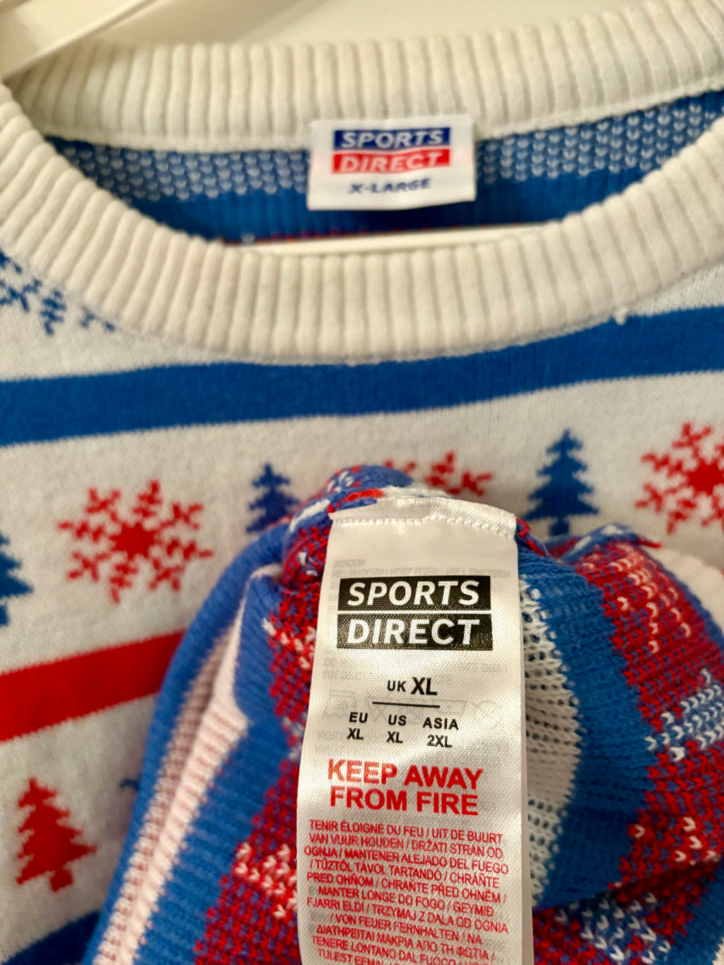 Sports Direct juletrøje