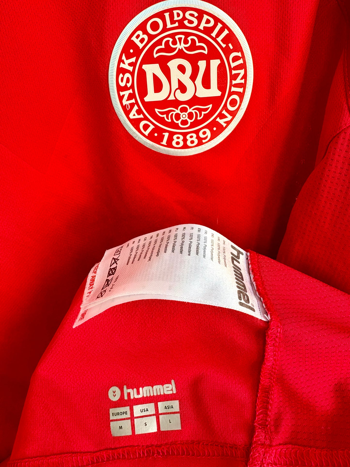 Danmark DBU landsholdstrøje 2018-2020