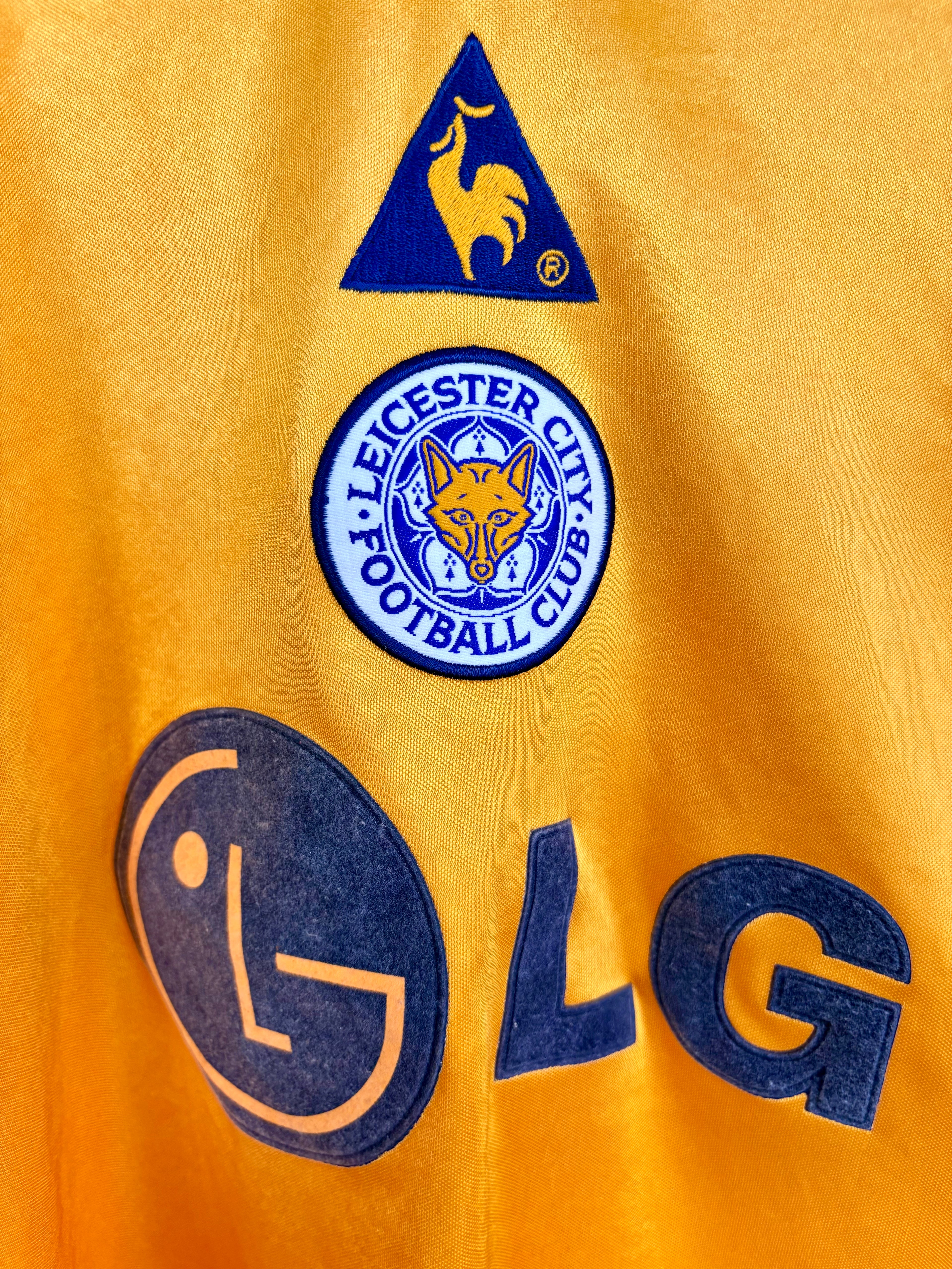 Leicester fodboldtrøje 2001