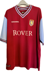 Aston Villa fodboldtrøje 2002