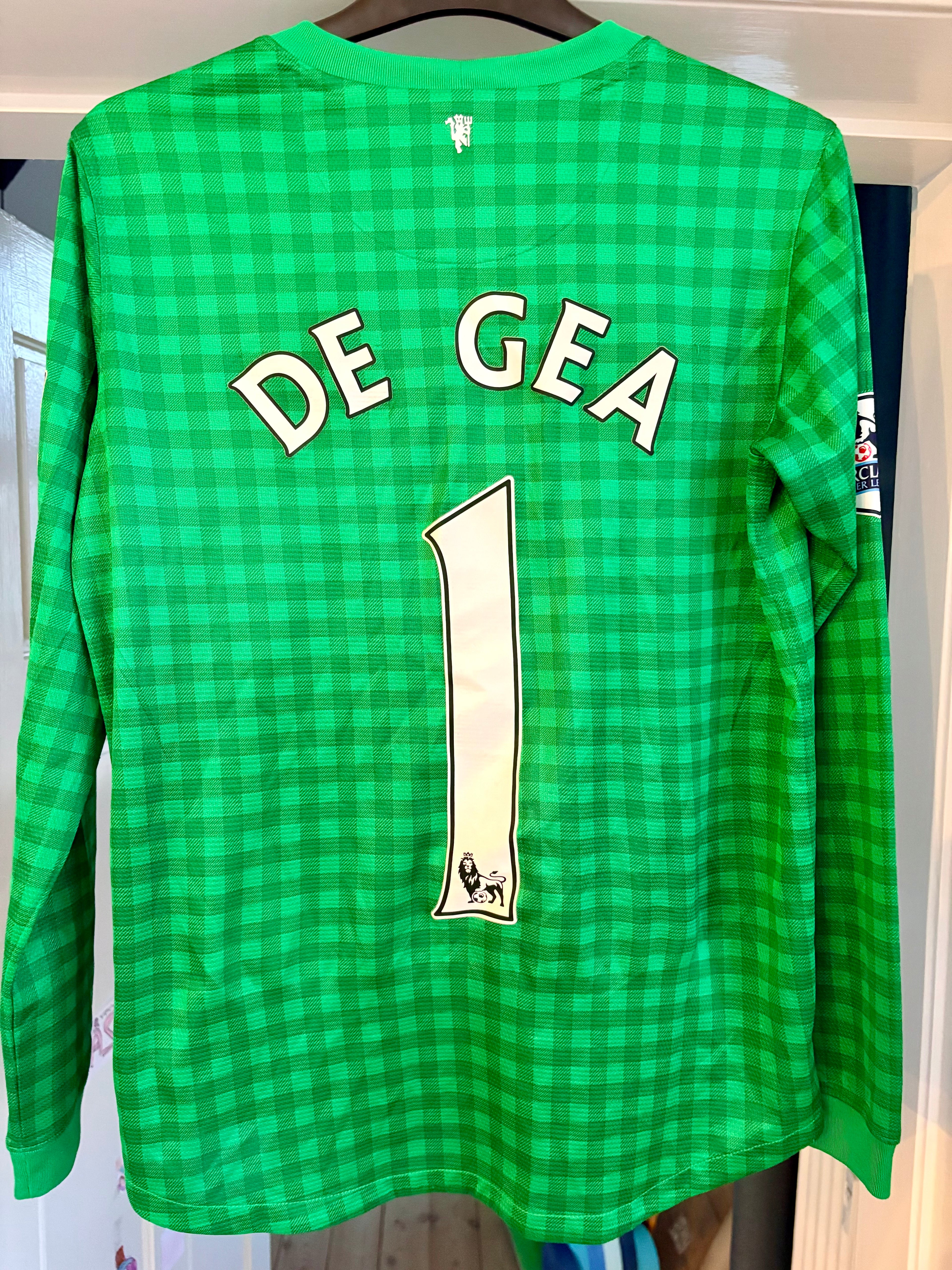 Manchester United fodboldtrøje med De Gea 2012