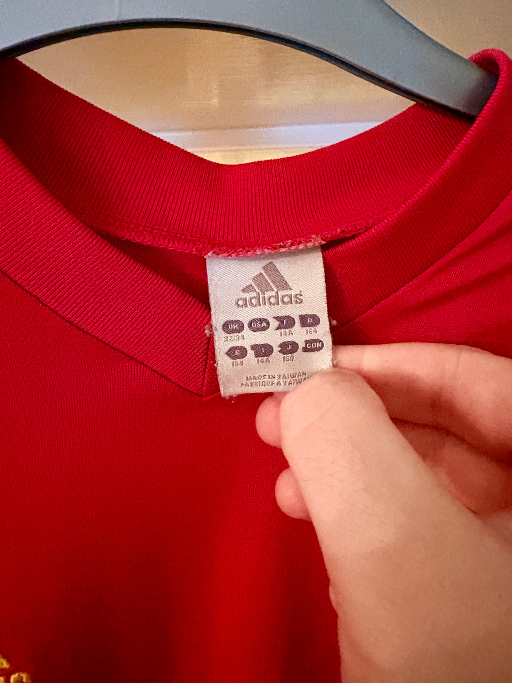 Spanien fodboldtrøje 2004