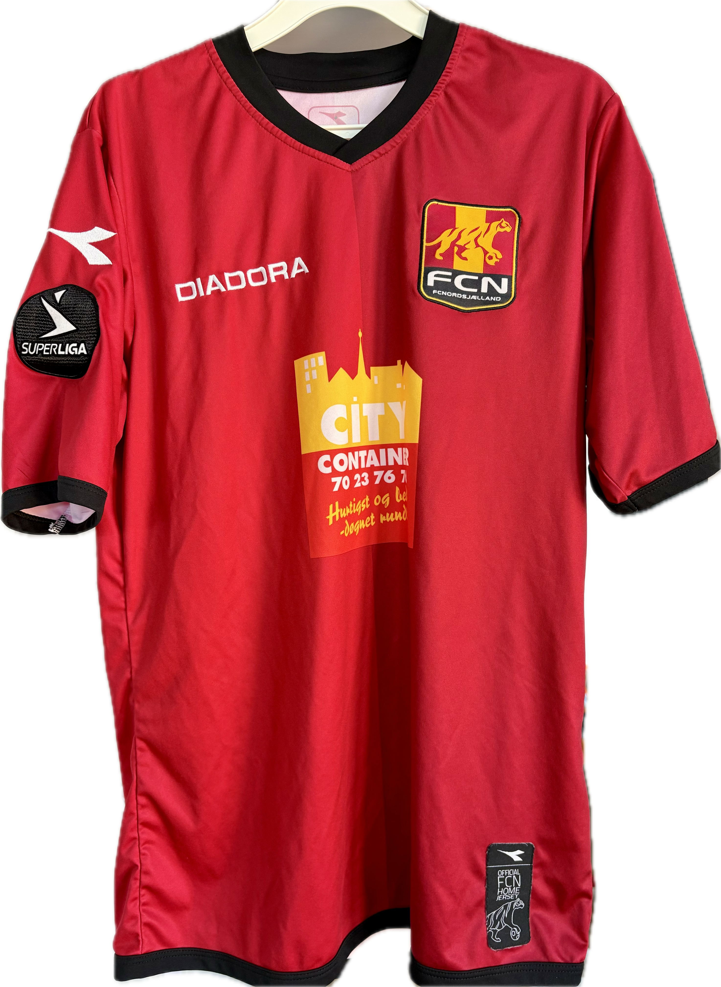 FCN fodboldtrøje med Joshua John 2015