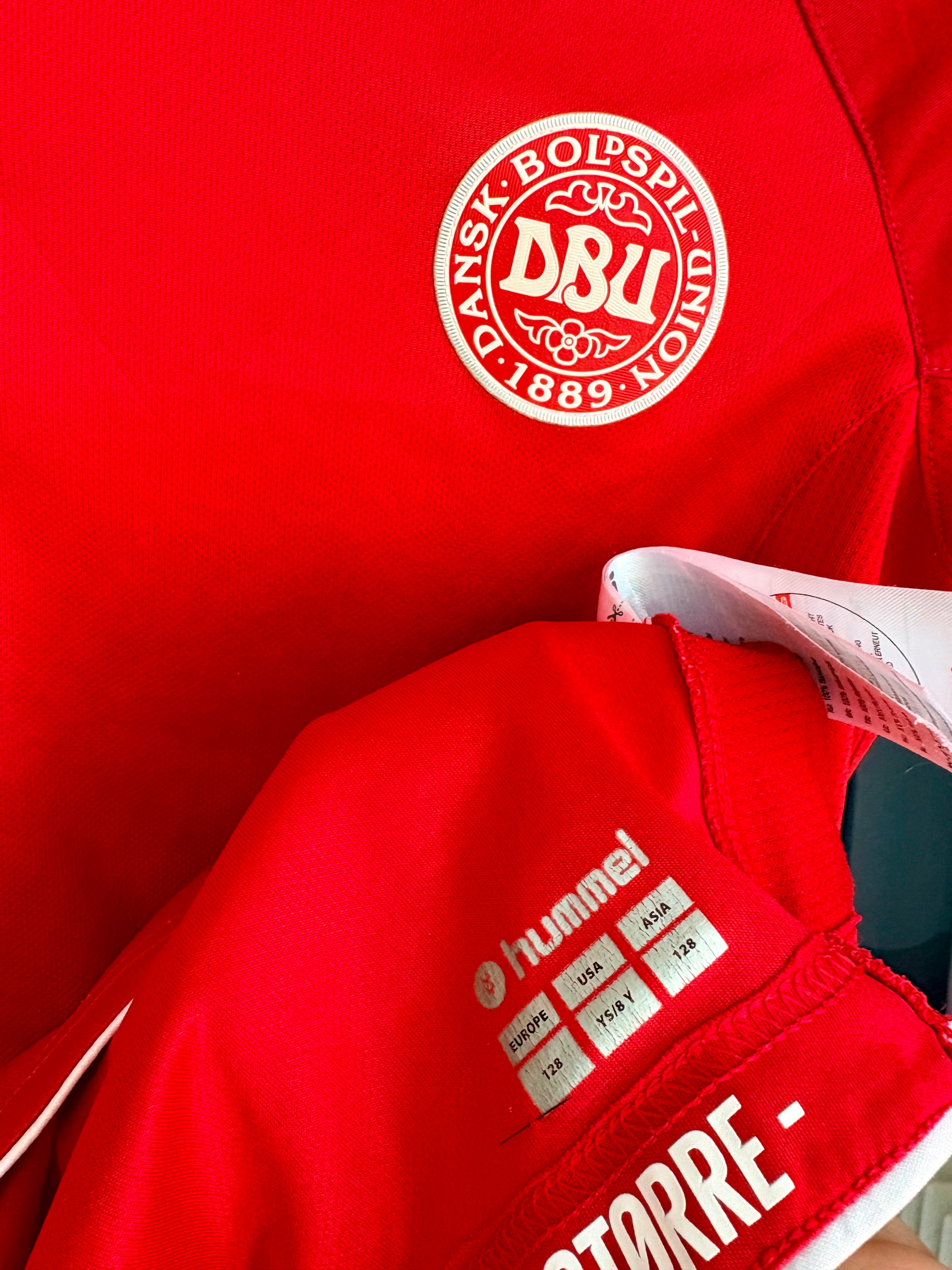 Danmark DBU fodboldtrøje 2018