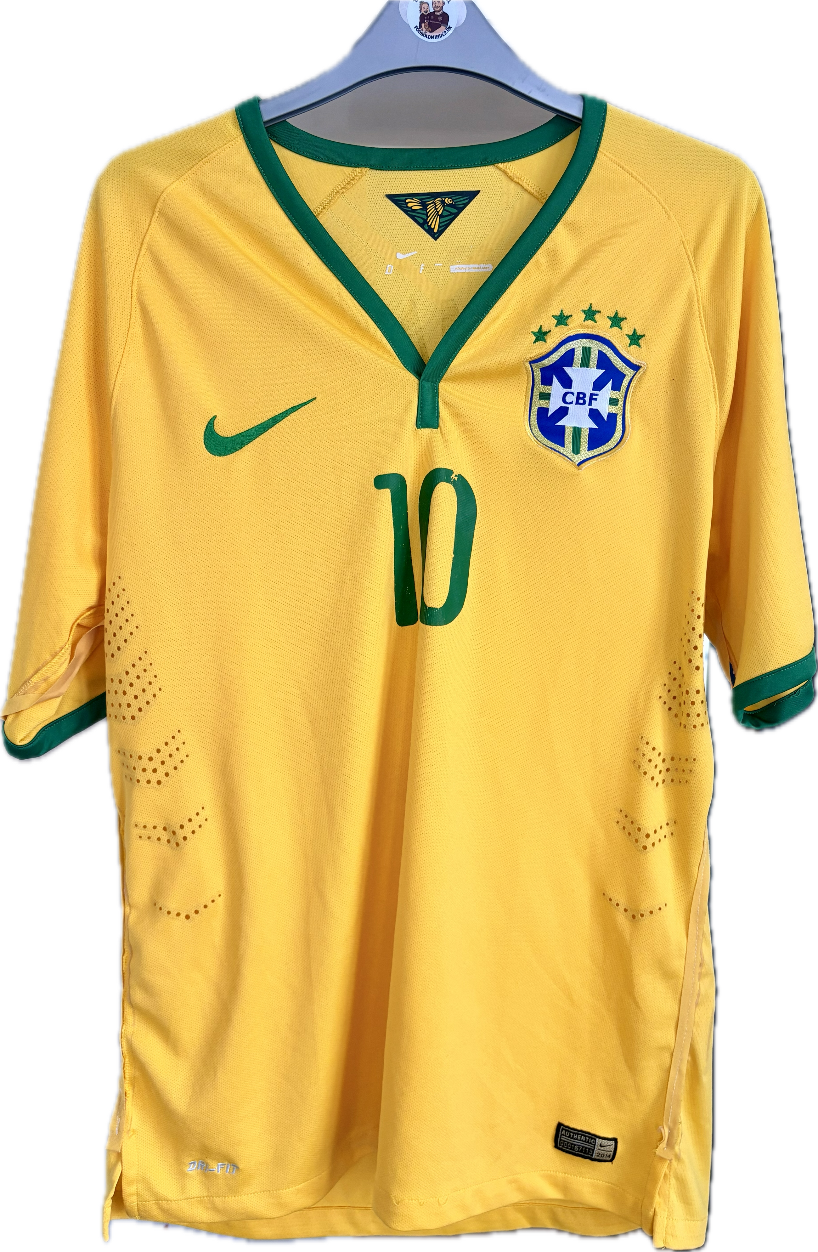 Brasilien fodboldtrøje Neymar 2014