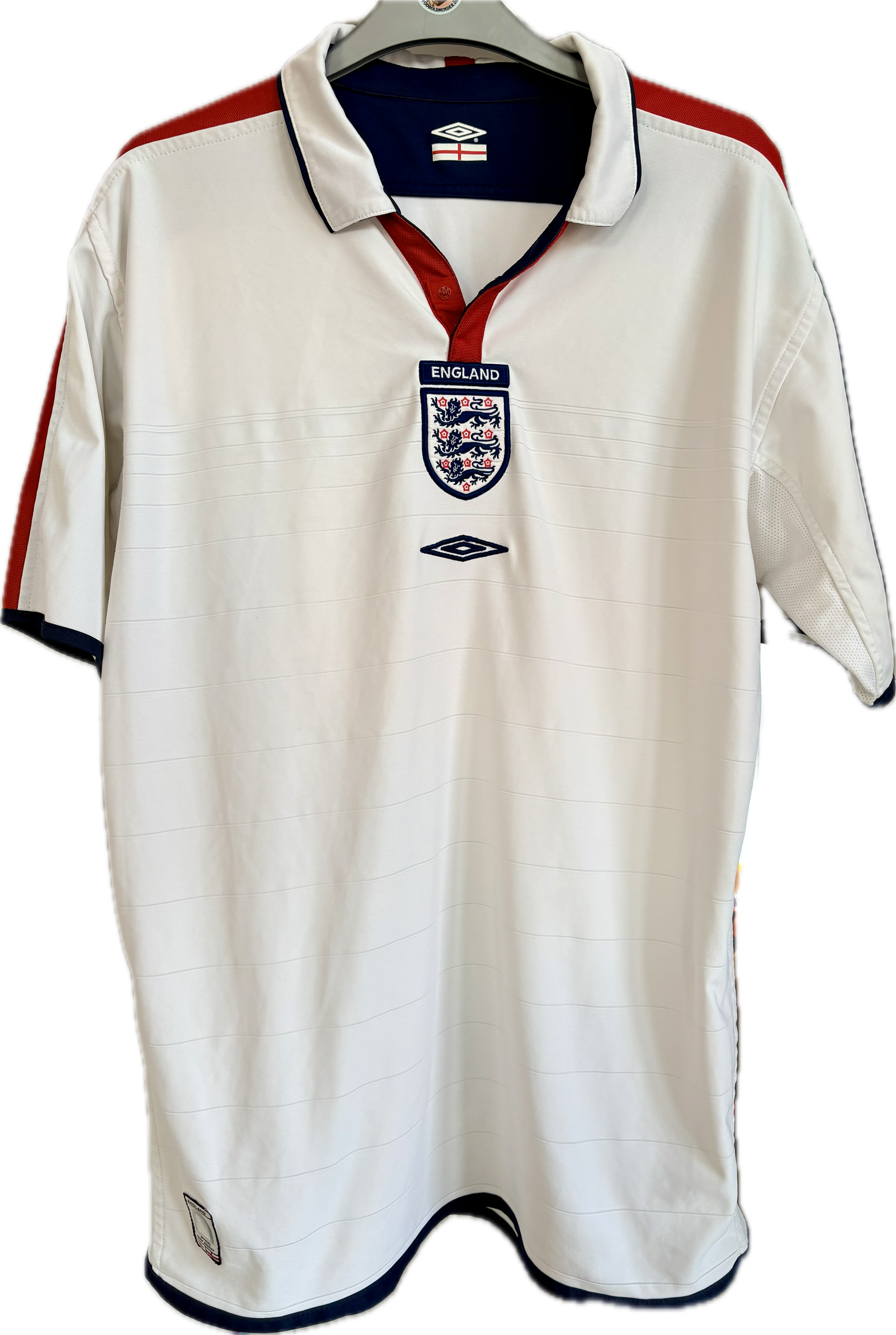 England fodboldtrøje 2003