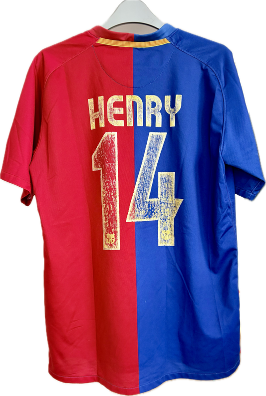 FC Barcelona fodboldtrøje Henry 2008