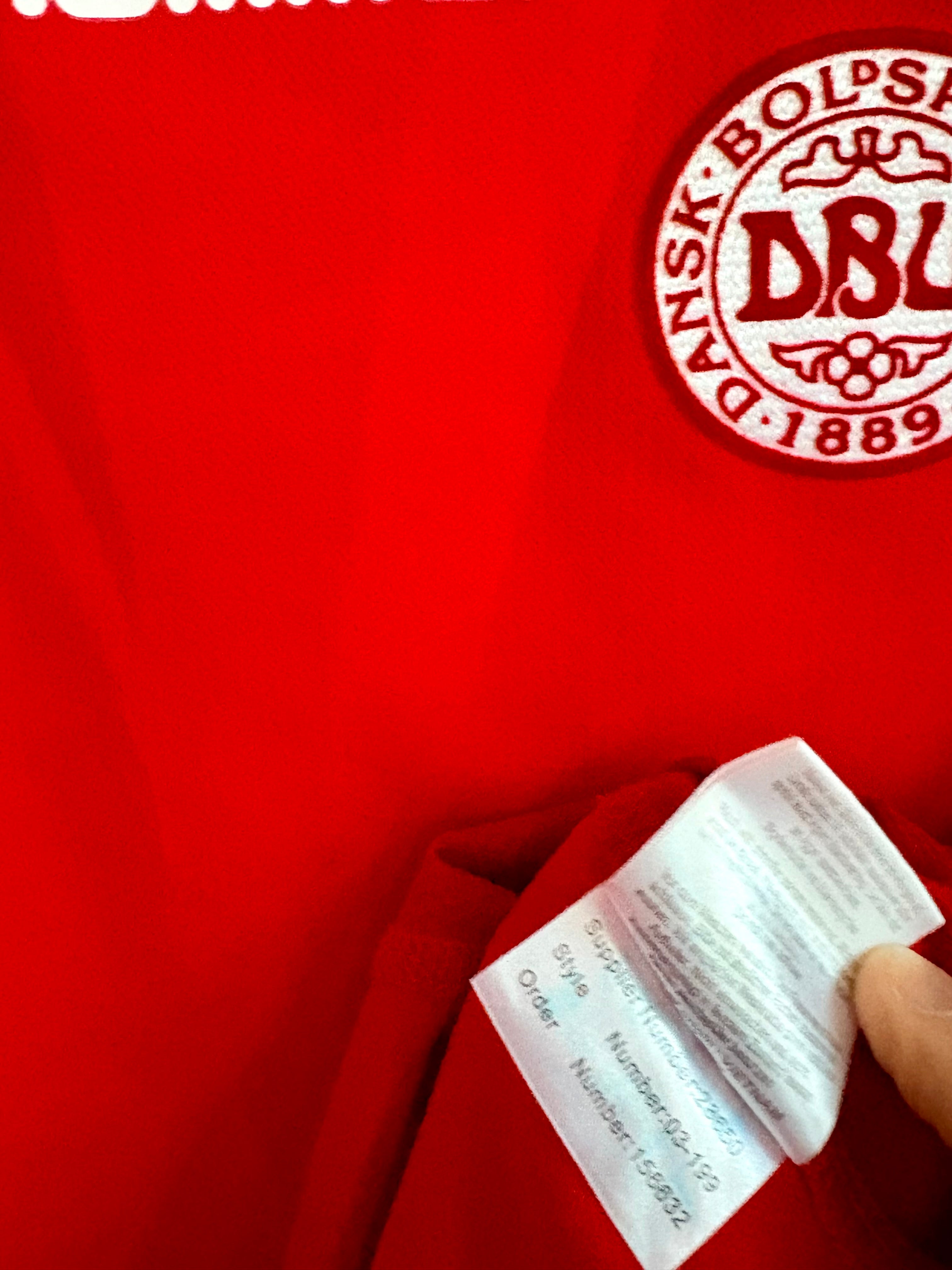 Danmark 🇩🇰 DBU fodboldtrøje 2003