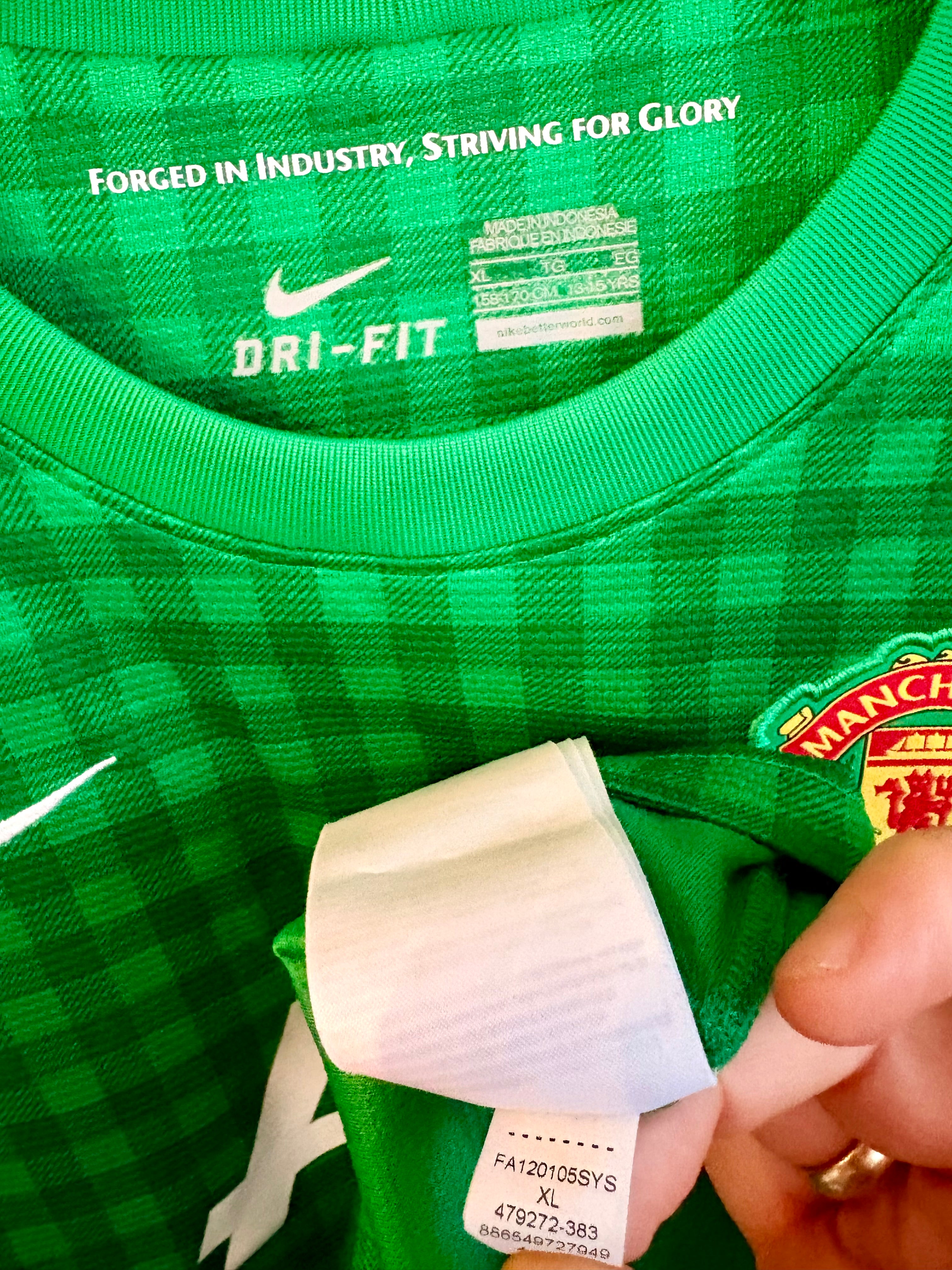 Manchester United fodboldtrøje med De Gea 2012