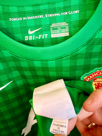 Manchester United fodboldtrøje med De Gea 2012