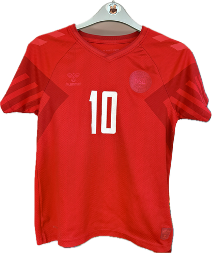 Danmark DBU fodboldtrøje Eriksen 2022