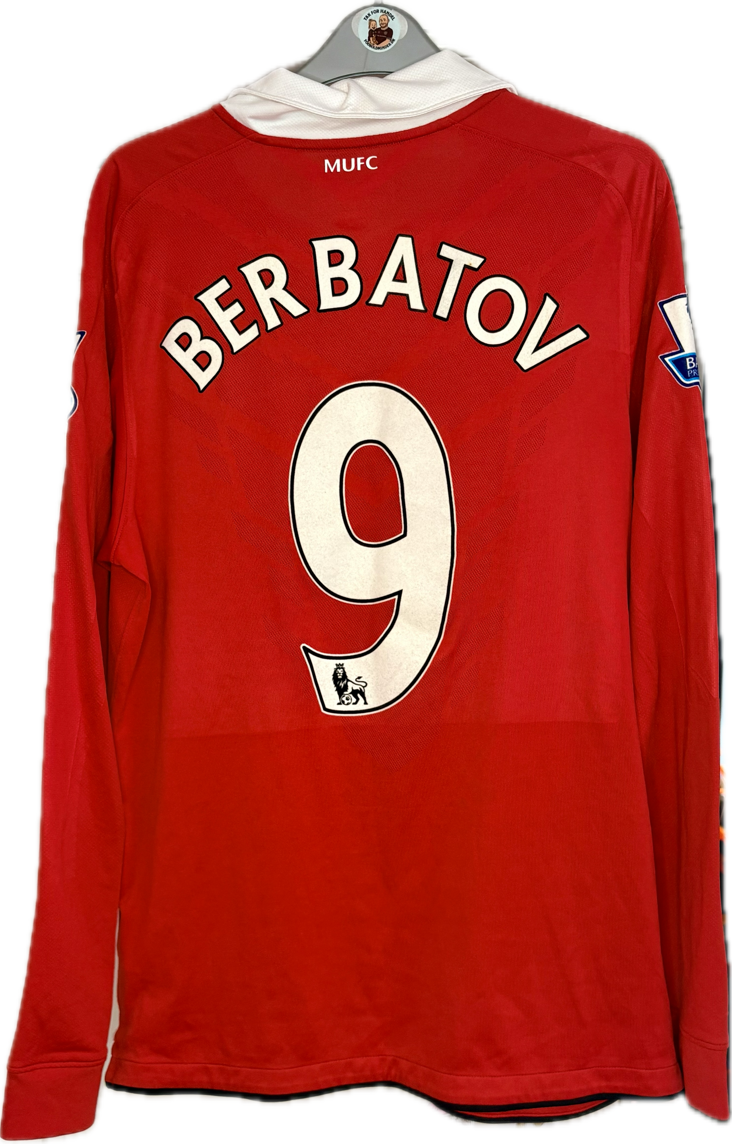 Manchester United fodboldtrøje Berbatov 2010
