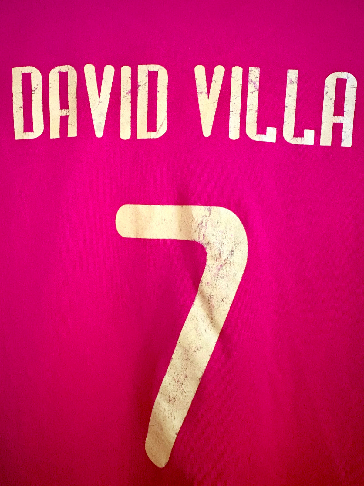 Spanien David Villa fodboldtrøje 2010