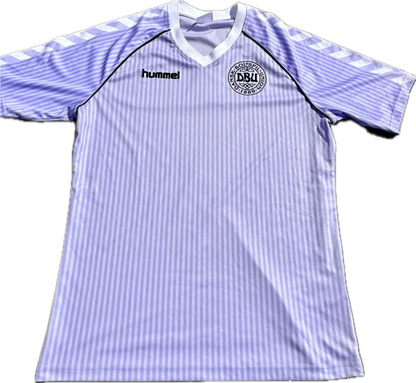 Danmark fodboldtrøje 1986 retro