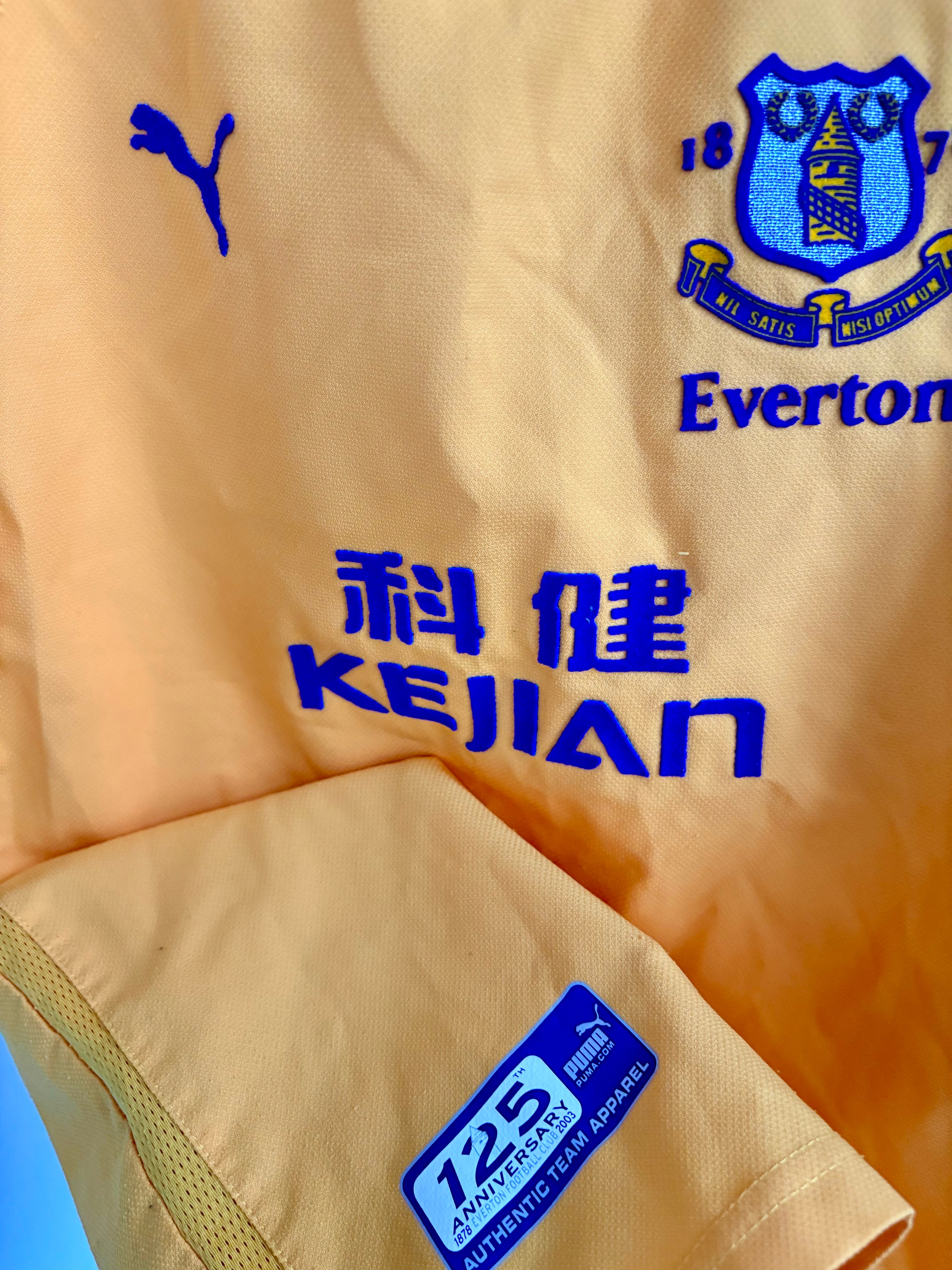 Everton fodboldtrøje 2003