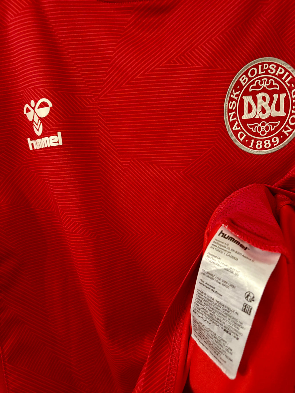 Danmark DBU fodboldtrøje 2020