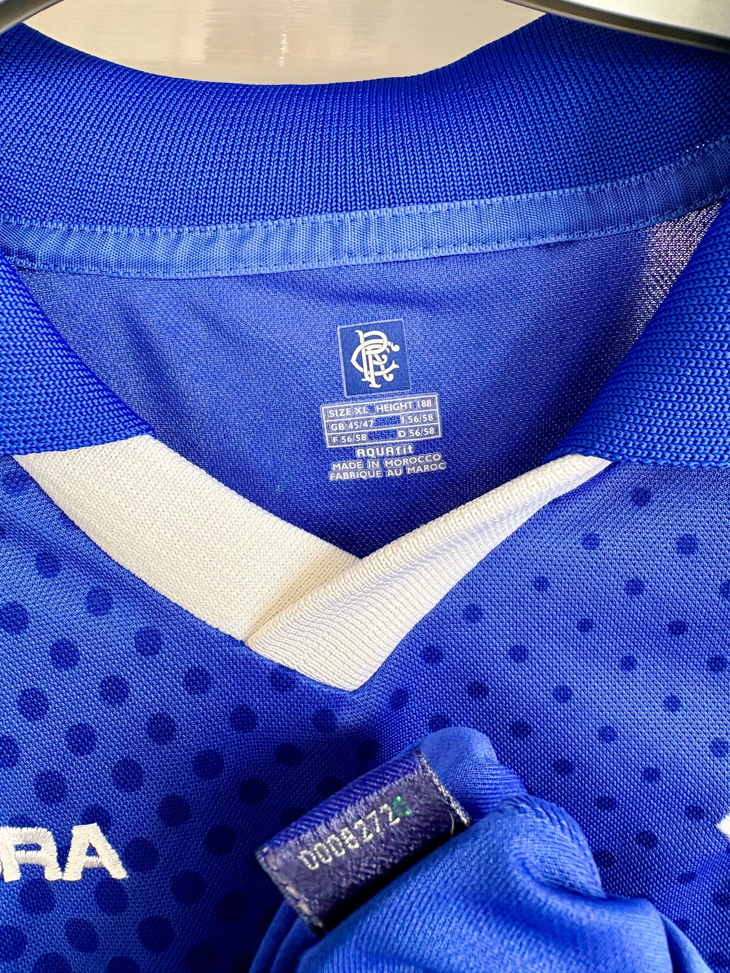 Glasgow Rangers fodboldtrøje 2002
