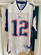 New England Patriots NFL football shirt Tom Brady 2004