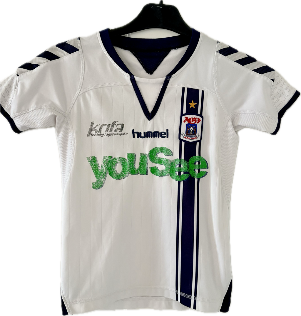 AGF fodboldtrøje med Peter Graulund. 2012