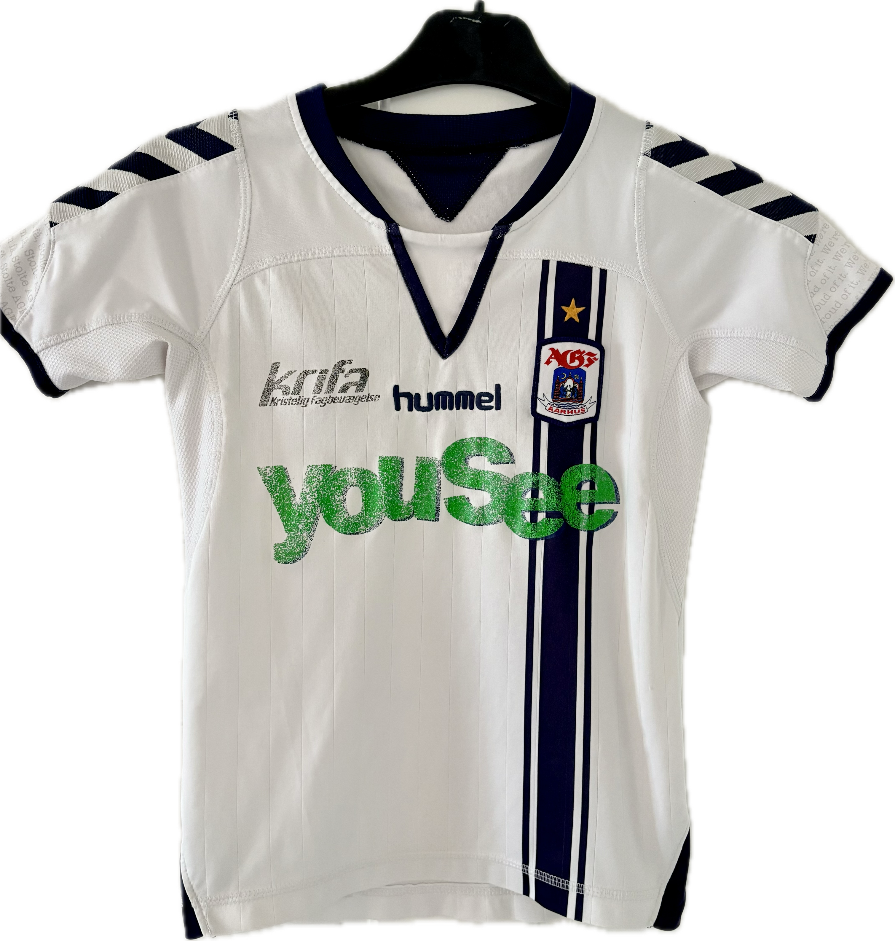 AGF fodboldtrøje med Peter Graulund. 2012