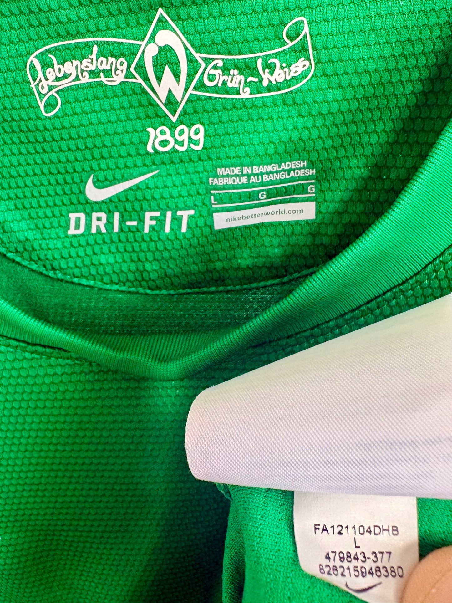 Werder Bremen fodboldtrøje 2012