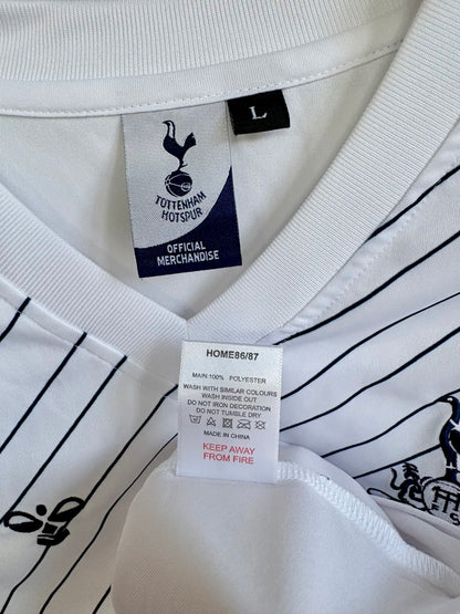 Tottenham fodboldtrøje Retro 1986