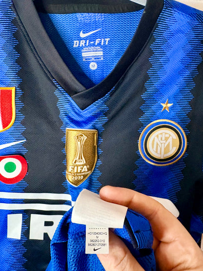 Inter fodboldtrøje 2010 med Eto’o