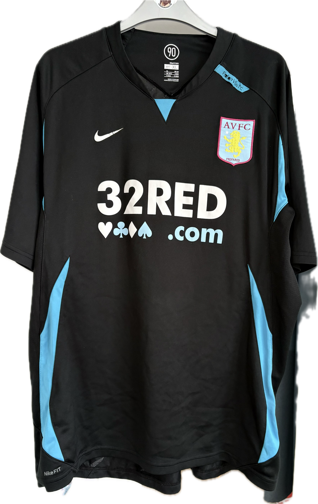 Aston Villa fodboldtrøje 2007